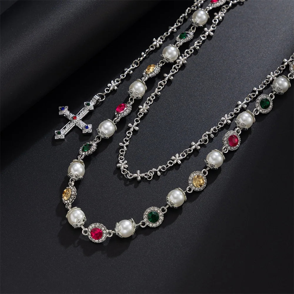 Cross Pendant Pant Chain