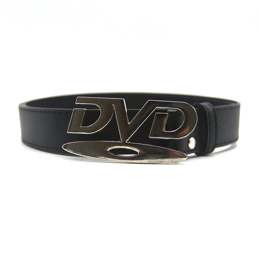 Black DVD Buckle Belt